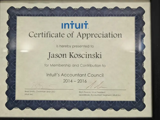Jason Koscinski — Intuit Accountant Council Member, 2014–2016